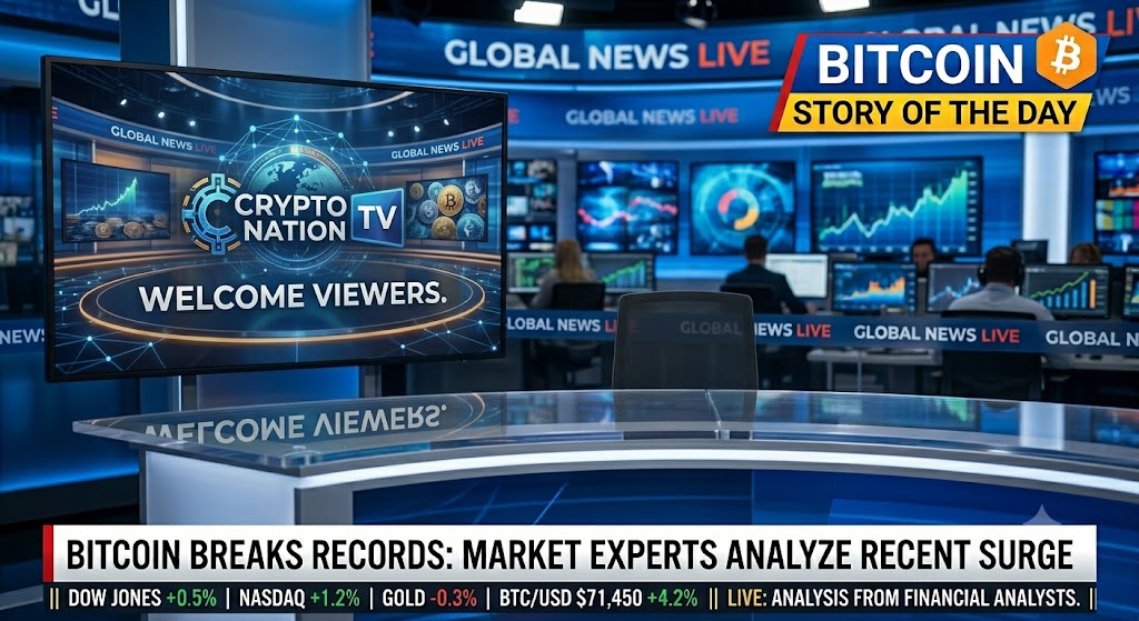 Crypto Nation TV Studio